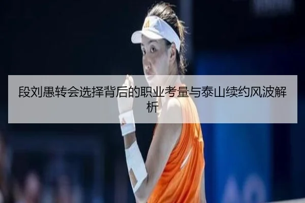 段刘愚转会选择背后的职业考量与泰山续约风波解析